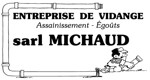 Logo version courte de SARL Michaud, entreprise de vidange à La Tranche-sur-Mer